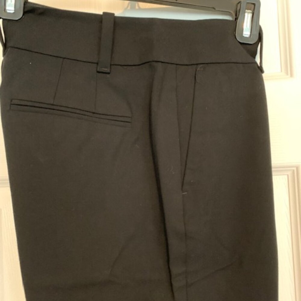 Ann Taylor Seasonless Wide Leg Trousers Black size 0
